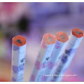 2014 new product of film pencil /rainbow film HB pencil with cap tip in paper box / office & school stationery made in China